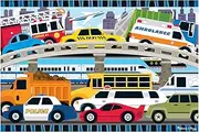 Melissa & Doug - Traffic Jam Floor Puzzle - 24 Pieces
