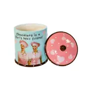 Kurt S. Adler I Love Lucy Cookie Jar Chocolate Is A Girl's Best Friend #LU9174