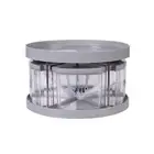 1 Set Seasoning Rack Widely Applied Bpa Free Round Rotating Spice Condiment