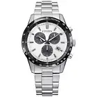 Citizen Collection BL5614-59A Eco-Drive White Chronograph Men Watch New