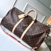 在飛比找蝦皮購物優惠-二手Louis Vuitton LV Keepall Ban