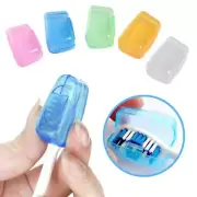 5pcs/LOT Portable Toothbrush Cover Holder Travel Tooth Cap Brush Case