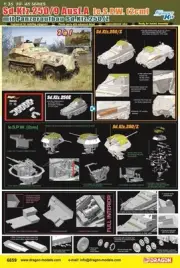 Dragon 6859 1:35 Sd.Kfz.250/9 le.s.P.W. (2cm) mit Panzeraufbau Sd.Kfz.250/Z Kit