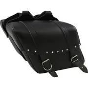 Saddlemen Highwayman Slant Style Saddlebags Med with Rivets Motorcycle Luggage