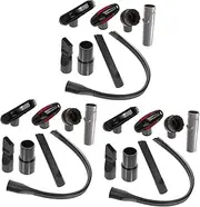 Ciieeo 3 Sets Mini Cleaner Attachment Set for 32mm/35mm Dust Mite Accessories