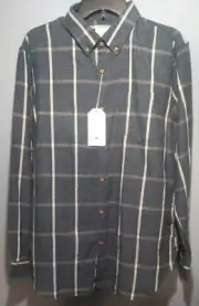 Ben Sherman - Flannel Shirt , Large Long Sleeve, Button Up