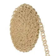 10 Yards 0.5 Inch Burlap Ribbon Jute Burlap Lace Craft Ribbon DIY Rustic Ribbon