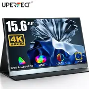 4K Portable Monitor 15.6" 3840x2160 IPS Laptop Monitor USB C HDMI Gaming Display