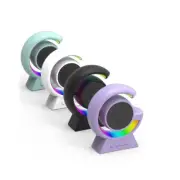 Bluetooth 5.3 Technology Speaker 5 LED LIGHT Built-in FM Radio Perfect Gift