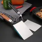 Multipurpose Pizza Shovel Square Head Pancake Spatula BBQ Utensils for Kitchen