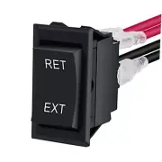 Momentary Switch Polarity Reverse 4 Pin (ON) Off (ON) RV Power Jack DPDT 4PIN