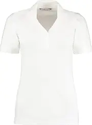 [KUSTOM KIT] Womens/Ladies Sophia V Neck Polo Shirt (UK Size: 12 UK) (White)