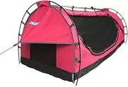 Kings Pink Deluxe Single Swag 50 mm Mattress Quick Set up