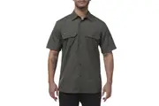 King Gee Mens Vented Cotton Drill Work Shirt K14030 - Green
