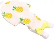 EXAOMBLE Parrot Flight Suit Bird Clothes Diaper Adjustable Strap Easy to Clean Pigeon Supplies