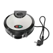 Double Sided Pancake Maker 8.3in Multifunctional Crisp Omelet Pan Ice Cream Cone Machine Nonstick Easy to Clean 220V