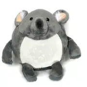 Goof Ballz Kiely the Koala Bear Round Gray Plush Stuffed Animal 2012 6"