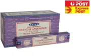 Nag Champa FRENCH LAVENDER Wholesale Satya Incense12 boxes x15g Premium Quality