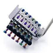 Floyd Rose Original Tremolo System w/ Stainless Steel Upgrades - Burnt Chrome