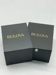 Classic Bulova Chronograph Two Tone Stainless Steel Bracelet Satin finish 98a274