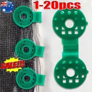 1/10/20pcs Shade Cloth Heavy Duty Lock Grip Green TL
