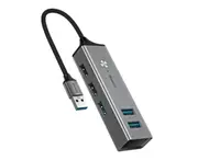 Usb To Usb 3.0 X3 Usb 2.0 X2 Cube Hub Adapter