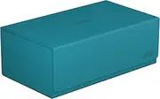 Ultimate Guard Arkhive Flip Case 800+ Standard Size XenoSkin Monocolour Deck Box, Petrol