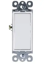 GE UltraPro Grounding 3-Way Paddle Switch w/Easy Pressure Lock Wiring Light