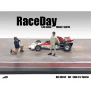 “Race Day Set #1” - 2 Figures - 1/64 - Amrican Diorama