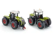 2023 Claas 5000 Xerion Tractor 1/32 Diecast Model Green Gray Top by Siku