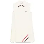 [Miu Miu] Miu Miu Pleated Shirt Dress 40 IT NEUTRALS