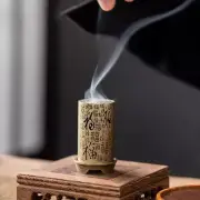 Creative Alloy Incense Holder Home Ornament Chinese Vertical Incense B.pi