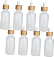8pcs Scrub Essential Oil Bottle Makeup Container Essential Oil Container Perfume Vial Jars Toiletry Containers Empty Dropper Bottles Cosmetics Mini Travel Glass Small Empty Bottle/171
