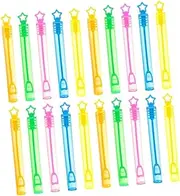 ERINGOGO 50Pcs Bubble Wands Plastic Bubble Maker for Outdoor Fun Safe and Smooth Surface for Birthdays Activities