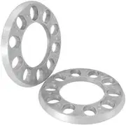 Aeroflow Slip On Wheel Spacers 7/16" 11mm Pair Alloy 5X 4.5"-5" Bc - AF3100-0002