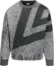 [UMBRO] Men's Washed Diamond Drill Sweater