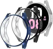 3 Pack Compatible for Samsung Galaxy Watch 5 44mm Screen Protector for Galaxy Watch 4 44mm Screen Protector,Ultra-thin Full Coverage Cover for Galaxy Watch 5 44mm for Galaxy Watch 4 44mm