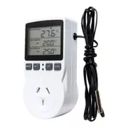 Digital Thermostat Timer Switch Socket LCD Temperature Controller Sensor Switch