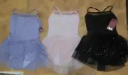 MIRELLA CAMISOLE DANCE Dress Size Girls 14C M1072C Ombre Sequin layer 3 colors
