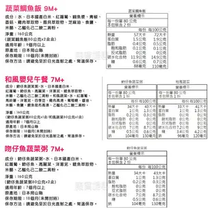【新效期 公司貨】 日本 和光堂 寶寶便當 離乳副食品 9個月副食品 常溫便當 80gx2入