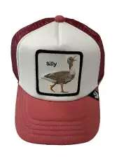 Silly Goose Hat Goorin Bros Kids' Trucker Snapback Cap Kid's Red White