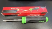 Snap-On ™ Tools USA NEW GREEN Soft Grip Ratcheting Screwdriver SGDMRC44BG