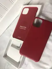 Apple Leather Case for iPhone 11 Pro - (PRODUCT)RED
