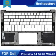 New 0345KV 345KV For Dell Precision 14 5470 M5470 Palmrest Upper Case KB Bezel