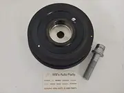 GENUINE NEW KIA GRAND CARNIVAL 2015-2019 HARMONIC BALANCER + BOLT SET