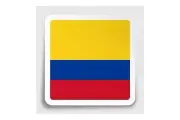 Colombia Flag Sticker 4" Travel World Nation Tour Visit Country South America