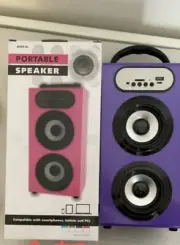 ❤️ Brand New Portable Speaker Purple Colour. Never Used.