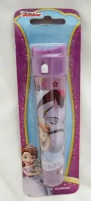 Kid's Sofia The First Princess Me&Minimus (Horse) Purple 5.75" Flashlight-New!