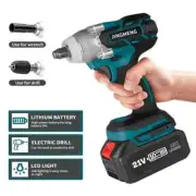 Cordless Brushless Impact Wrench 21V Electric Hand Drill Power Tool 21V Tools