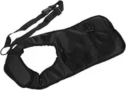 [Healeved] Underarm Travel Bag Men's Hidden Pouch Shoulder Belt Nylon 3 Pockets Adjustable for Suit